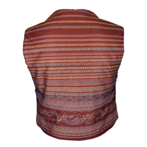 H F Conture Woman Vest Sz 12 London England fry - Picture 3 of 8